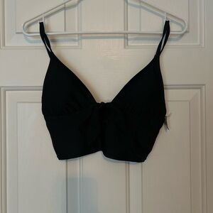 Black Women's Aerie Bikini top size M